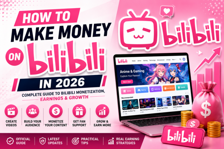 How to Make Money on Bilibili in 2026: A Complete Guide to Bilibili Monetization
